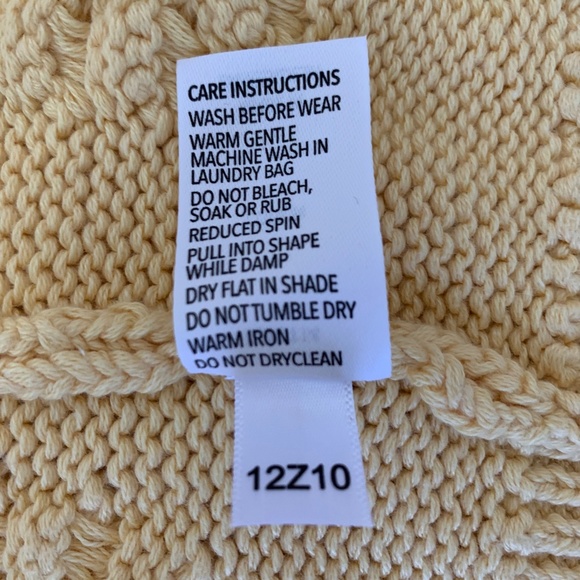 K-D Girls Yellow Knit Cardigan Sweater - Sz 5 NWT - Picture 5 of 7